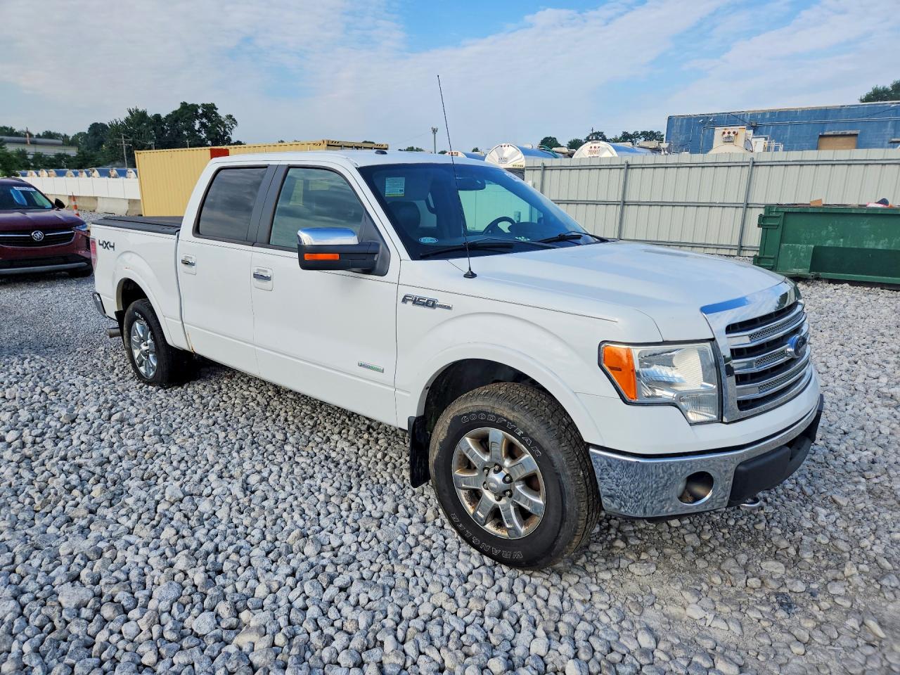 2013 Ford F150 Supercrew White vin: 1FTFW1ET0DKD07650