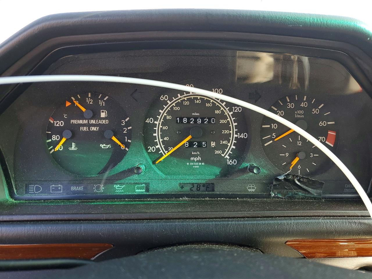 1995 Mercedes-benz E 320 Base Белый vin: WDBEA32E3SC196786