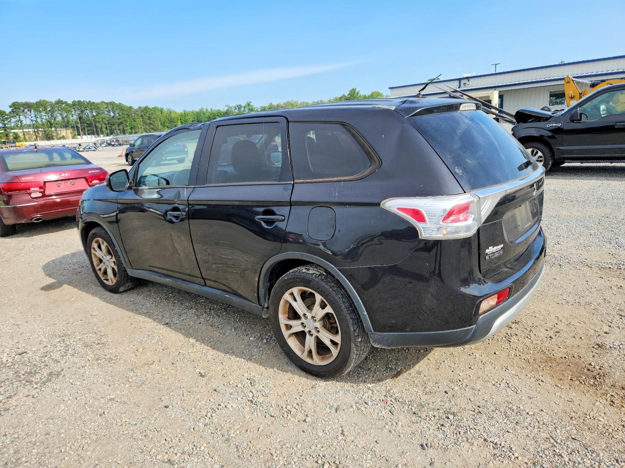 2015 Mitsubishi Outlander Se Black vin: JA4AZ3A33FZ012548