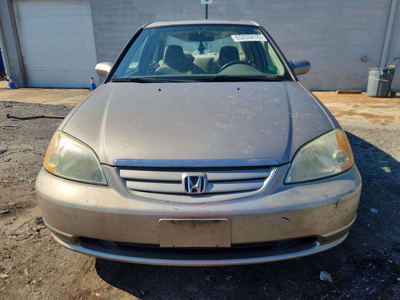 2002 Honda Civic Ex Gold vin: 1HGES26822L051656