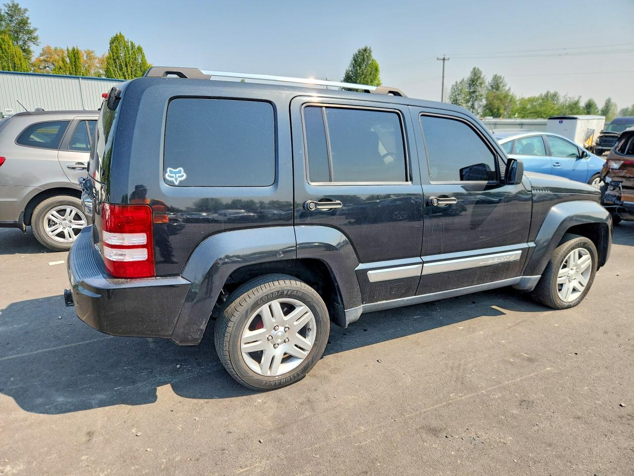 2008 Jeep Liberty Limited Black vin: 1J8GN58K88W214285