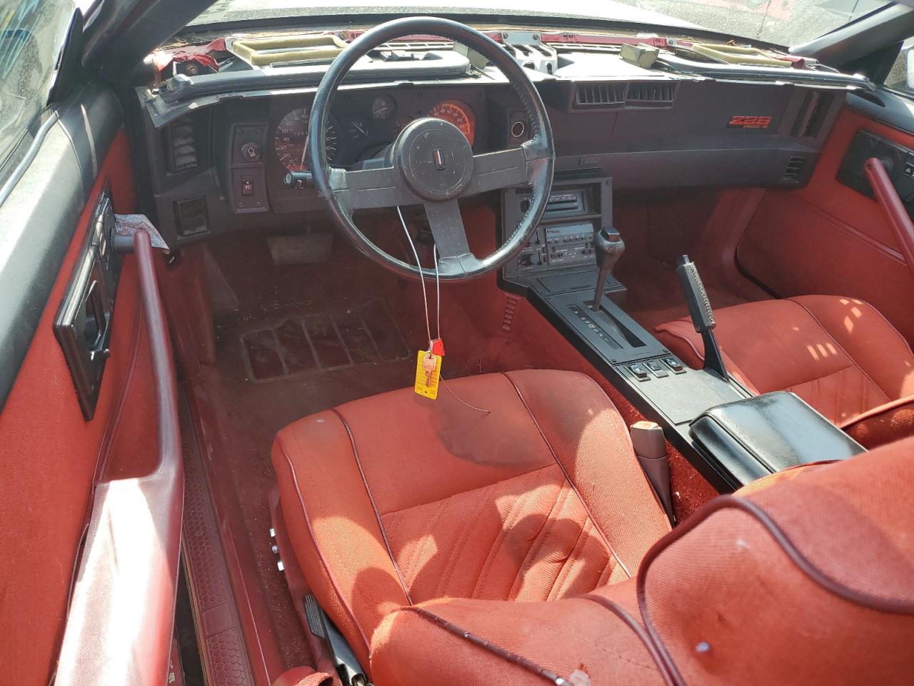 1987 Chevrolet Camaro Темно-бордовый vin: 1G1FP21F4HN107032