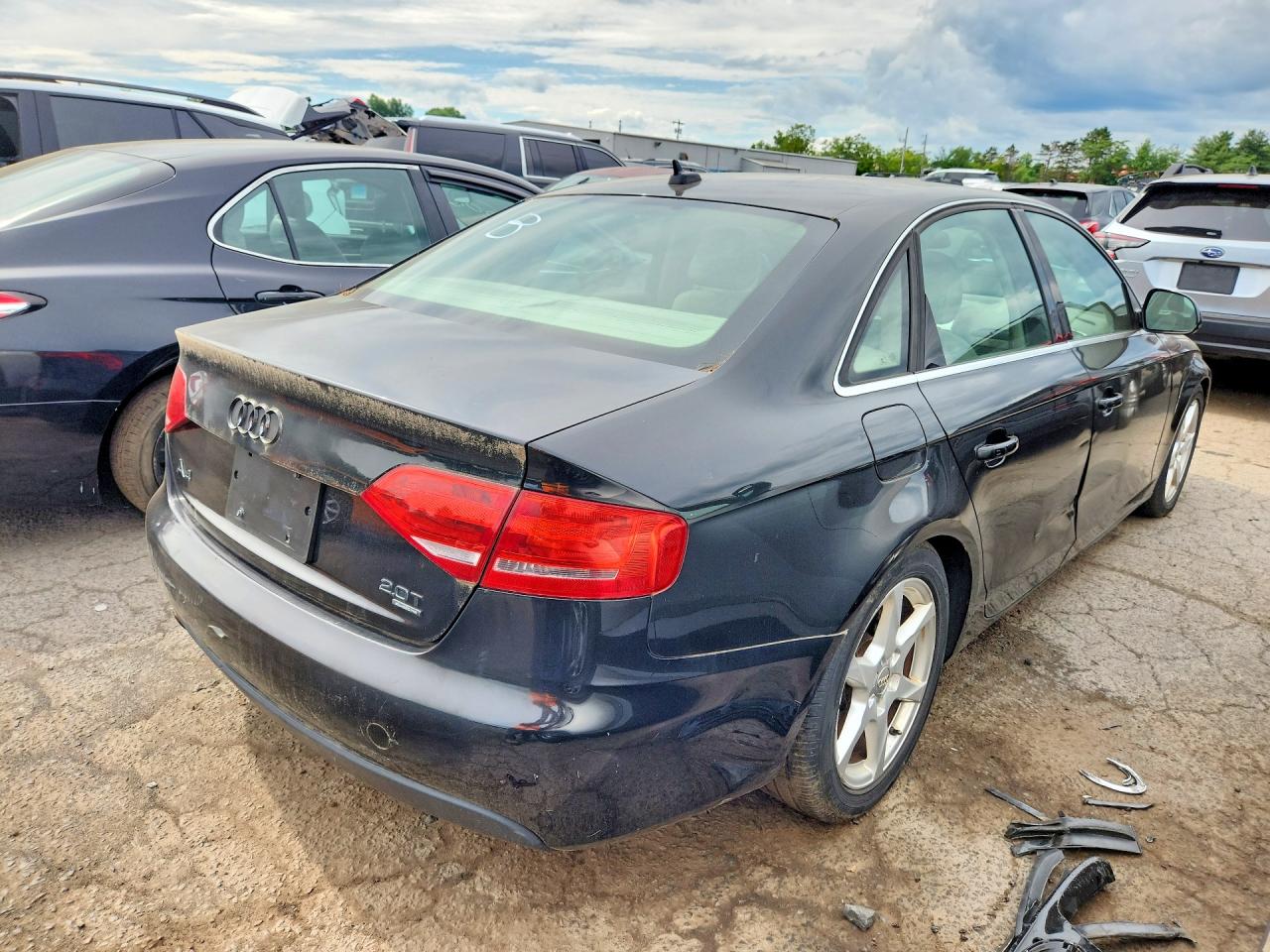 2009 Audi A4 Premium Plus Черный vin: WAUSF78K09N054904
