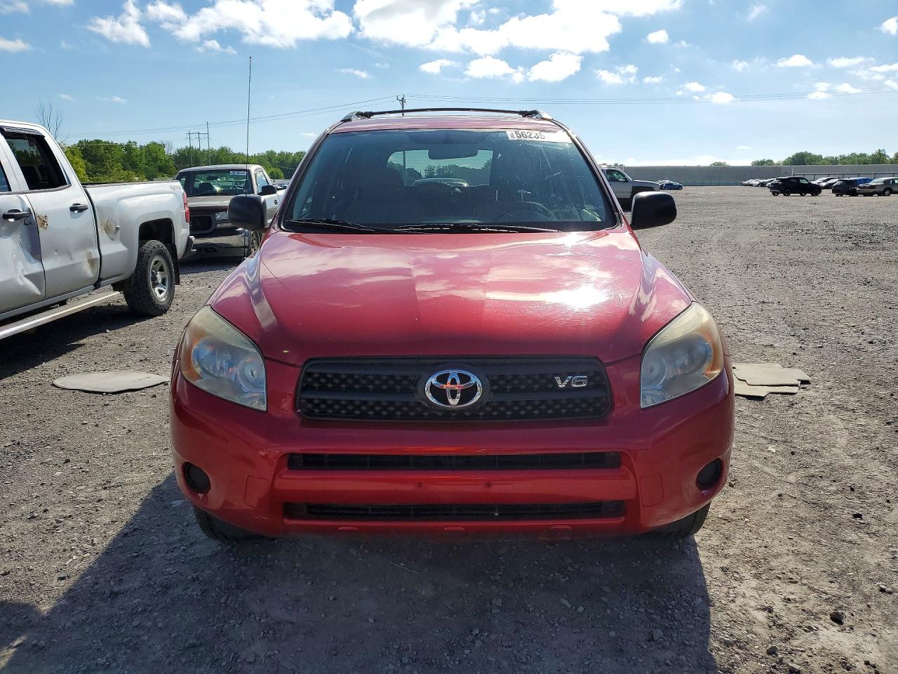 2006 Toyota Rav4 Base Красный vin: JTMBK33V666005429