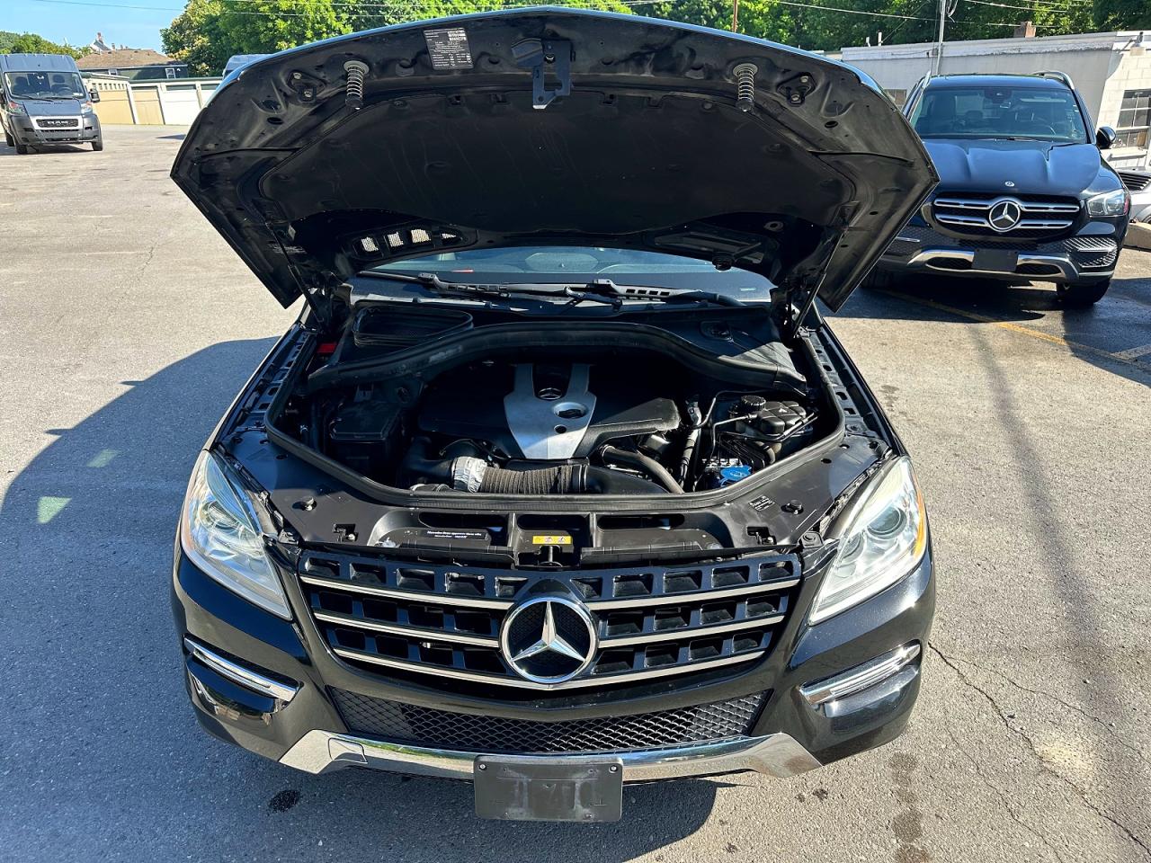 2015 Mercedes-benz Ml 250 Bluetec Black vin: 4JGDA0EB0FA571463