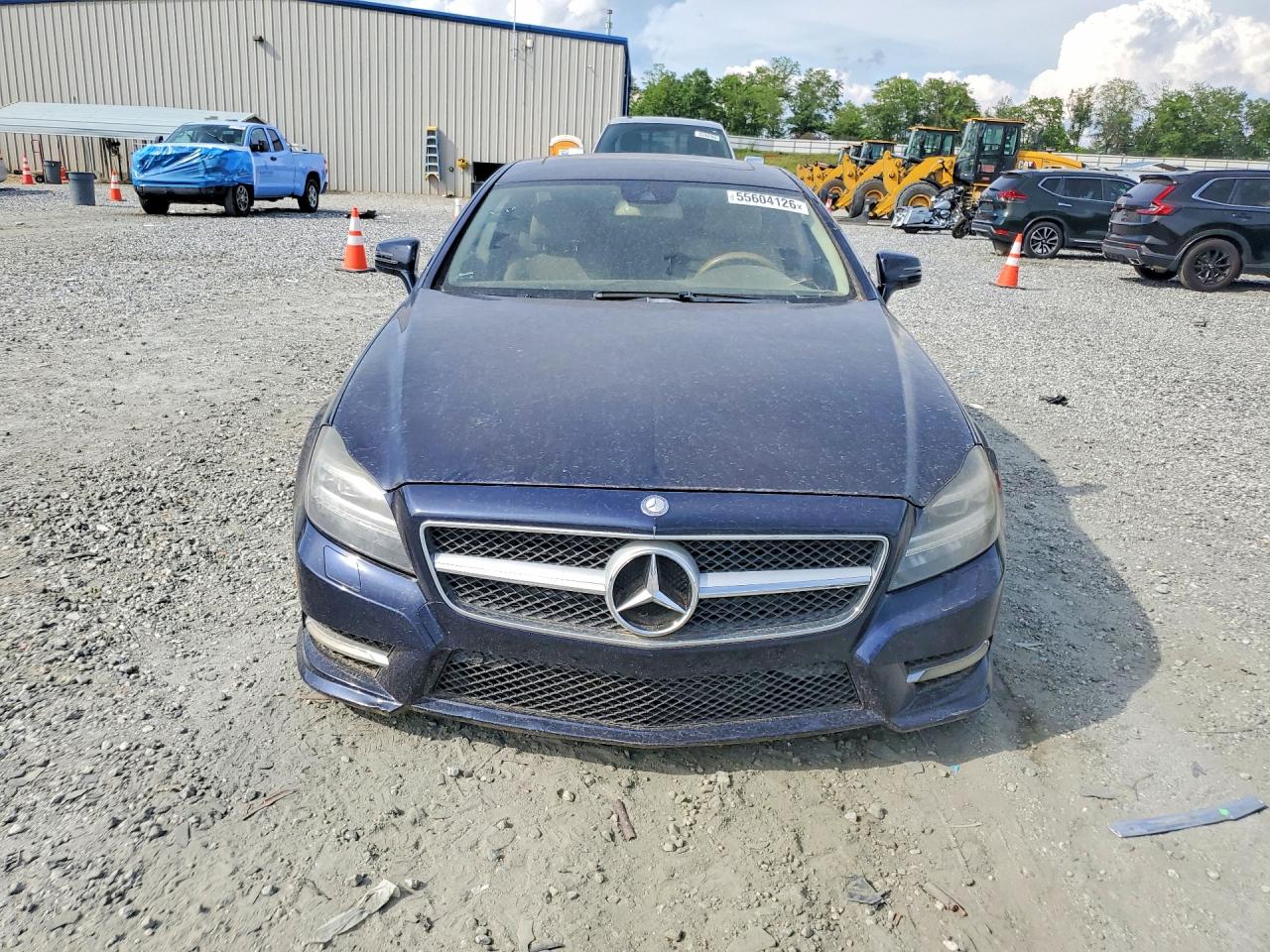 2013 Mercedes-benz Cls 550 Синий vin: WDDLJ7DB0DA083241