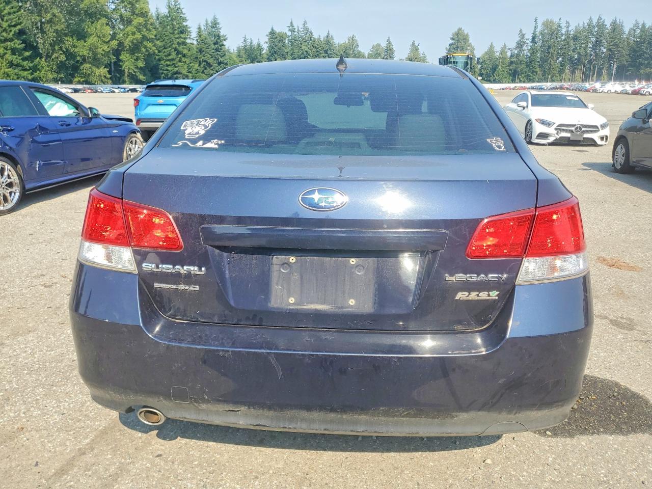 2012 Subaru Legacy 2.5i Limited Blue vin: 4S3BMBK61C3043257