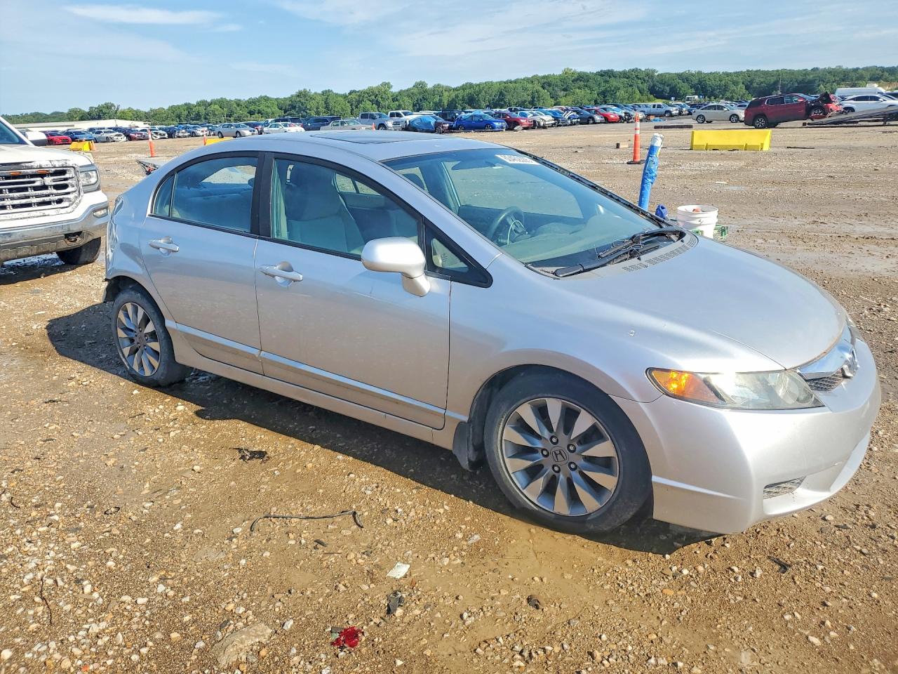 2010 Honda Civic Серебряный vin: 19XFA1F86AE007201