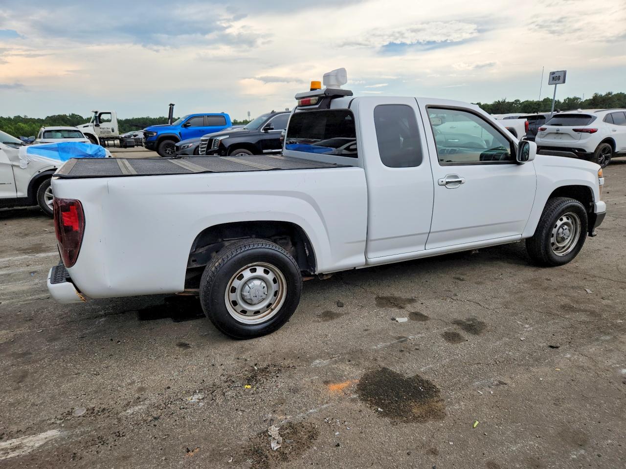 2012 Chevrolet Colorado White vin: 1GCESBFE5C8169564