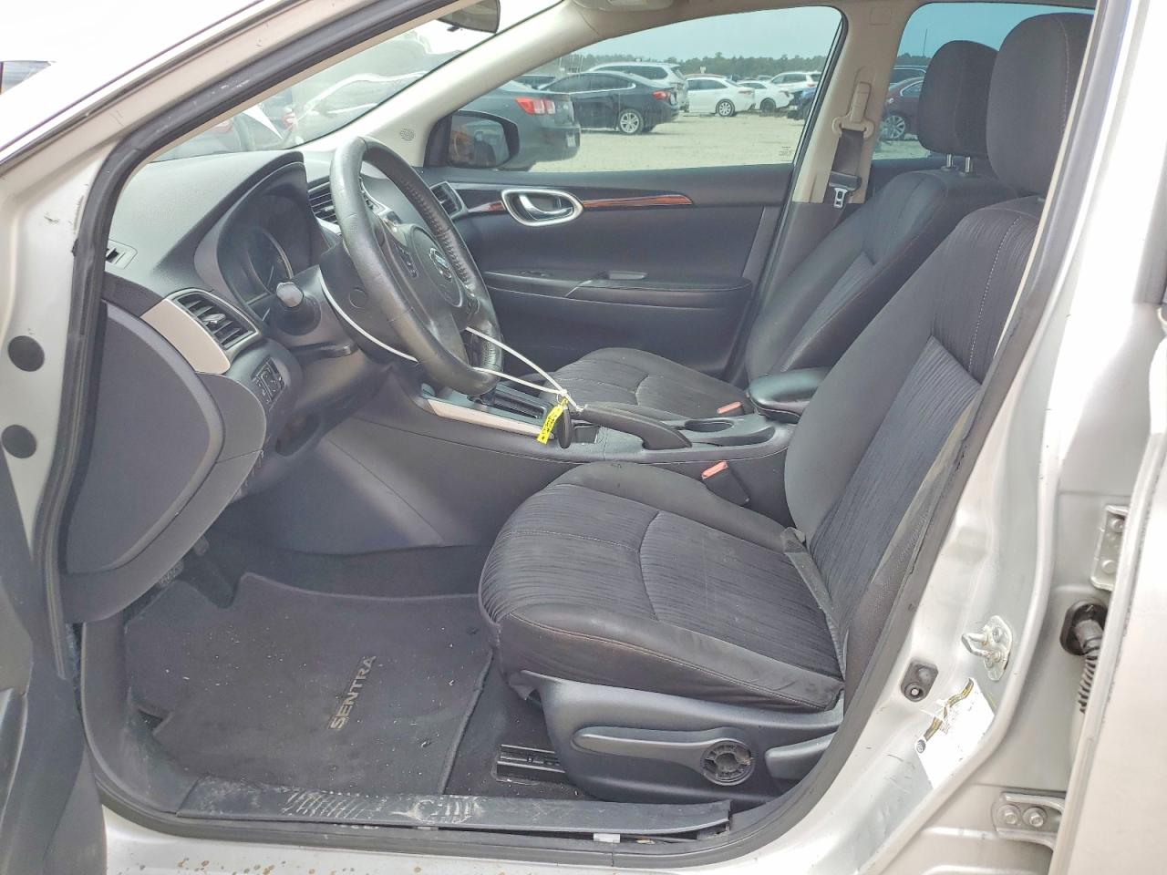 2017 Nissan Sentra Sv Silver vin: 3N1AB7AP5HY397793