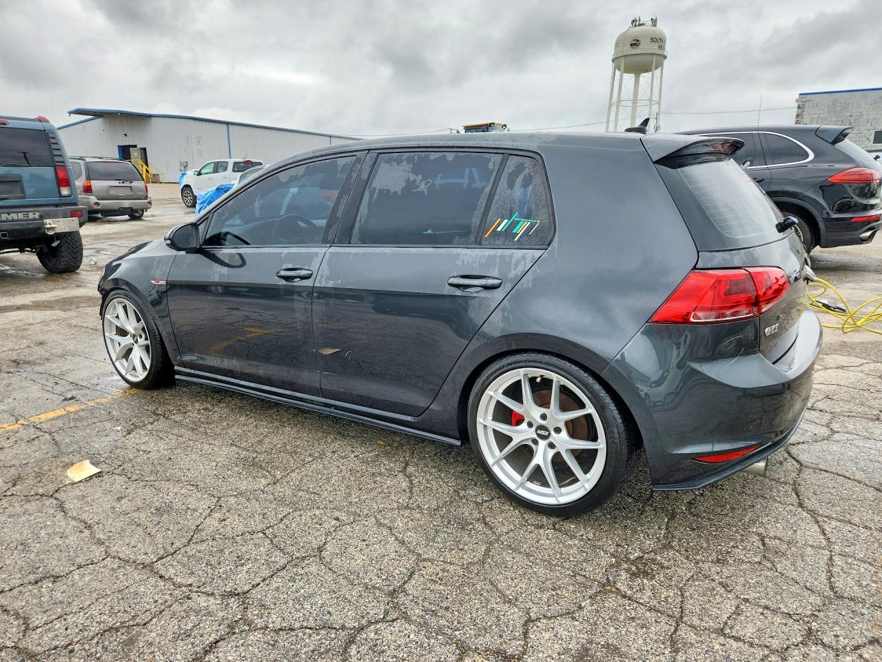 2015 Volkswagen Gti Серый vin: 3VW4T7AU8FM001189