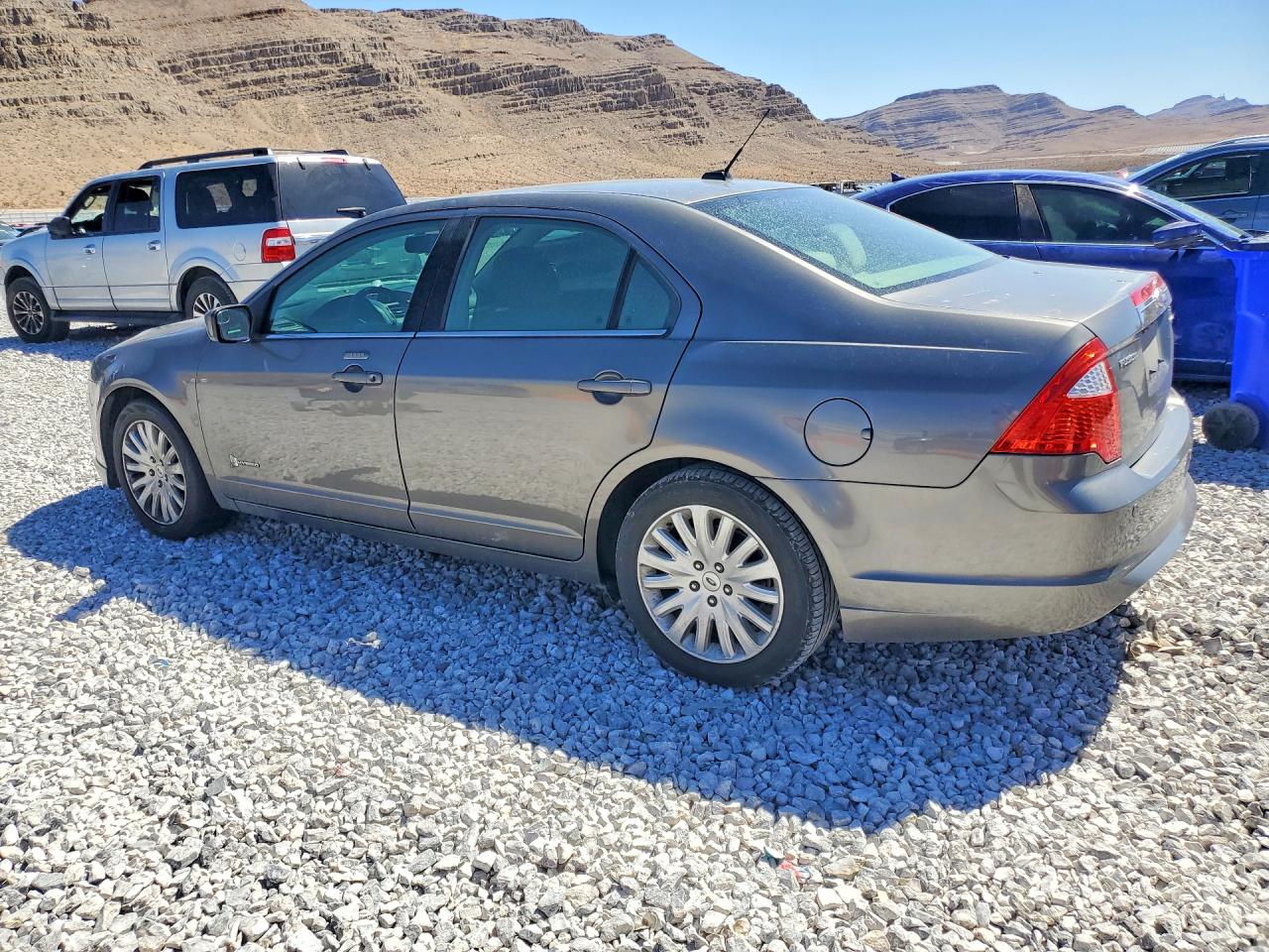 2011 Ford Fusion Hybrid Серый vin: 3FADP0L35BR110201