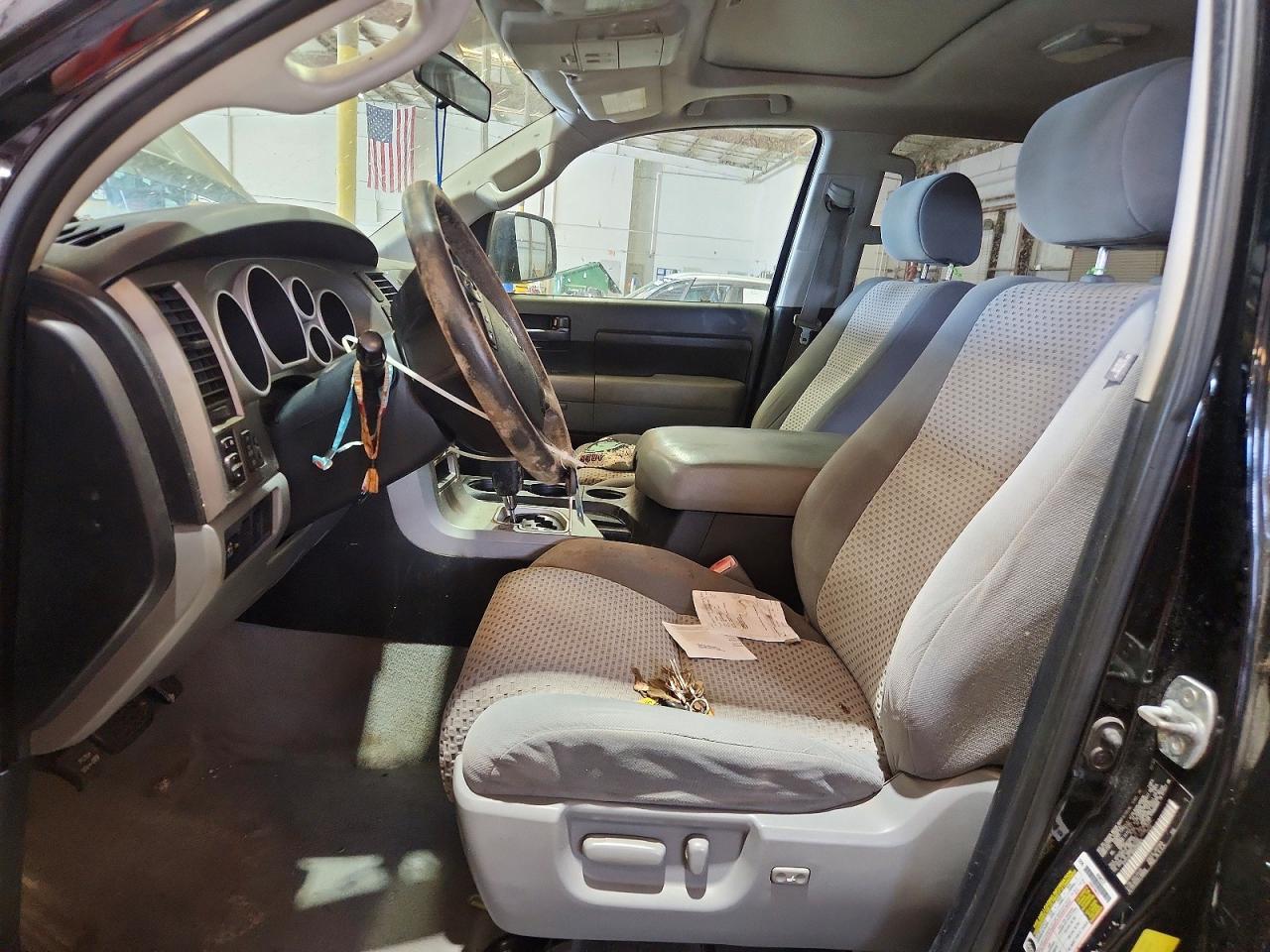 2010 Toyota Tundra Crewmax Sr5 Black vin: 5TFEY5F16AX088864