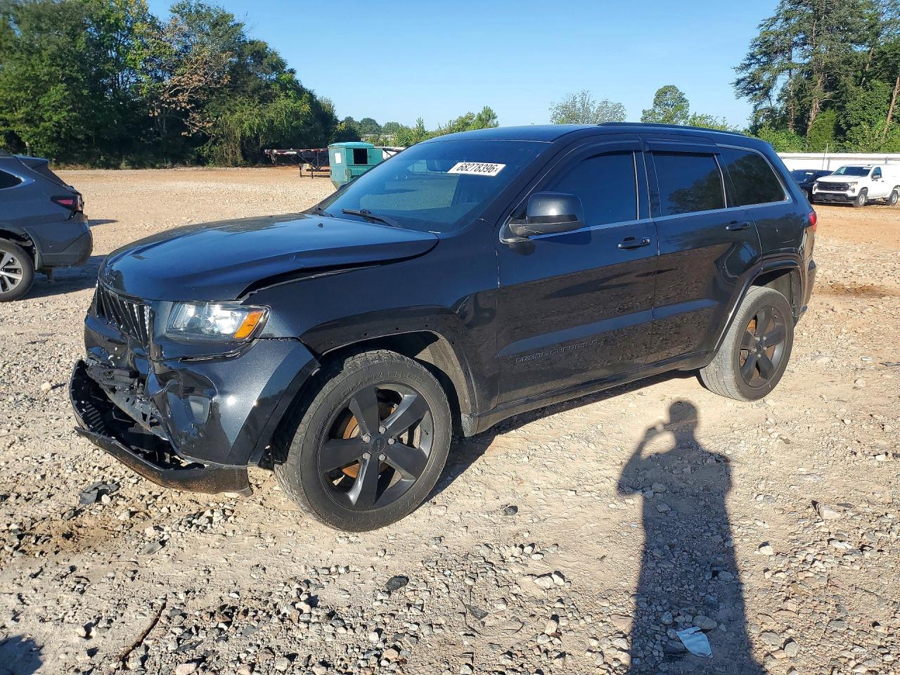 2014 Jeep Grand Cherokee Laredo Black vin: 1C4RJFAG3EC547353