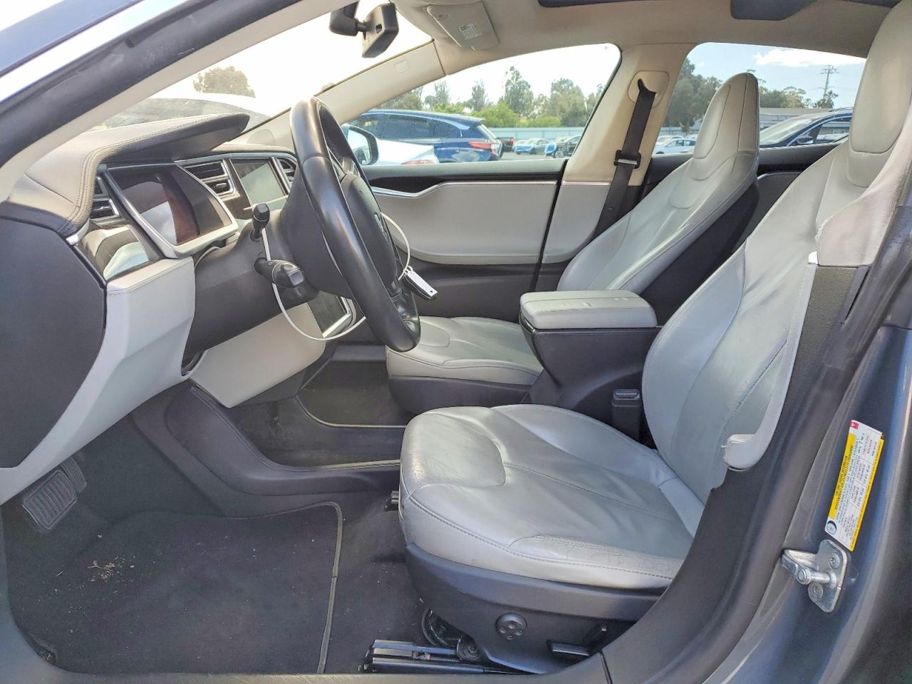 2013 Tesla Model S Gray vin: 5YJSA1CN5DFP17892