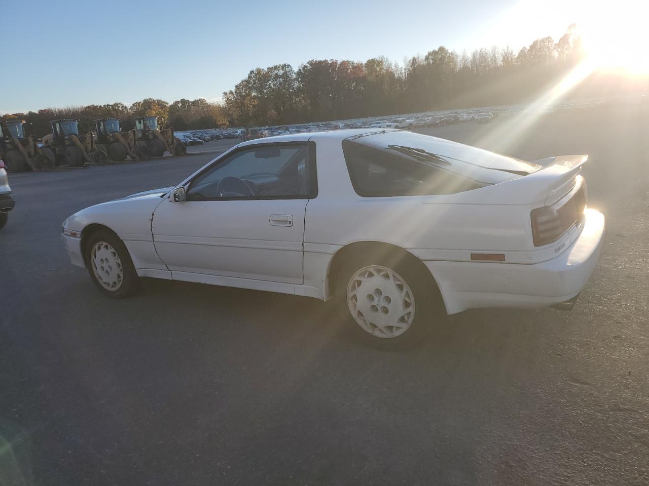 1990 Toyota Supra Sport Roof White vin: JT2MA71N1L0142145