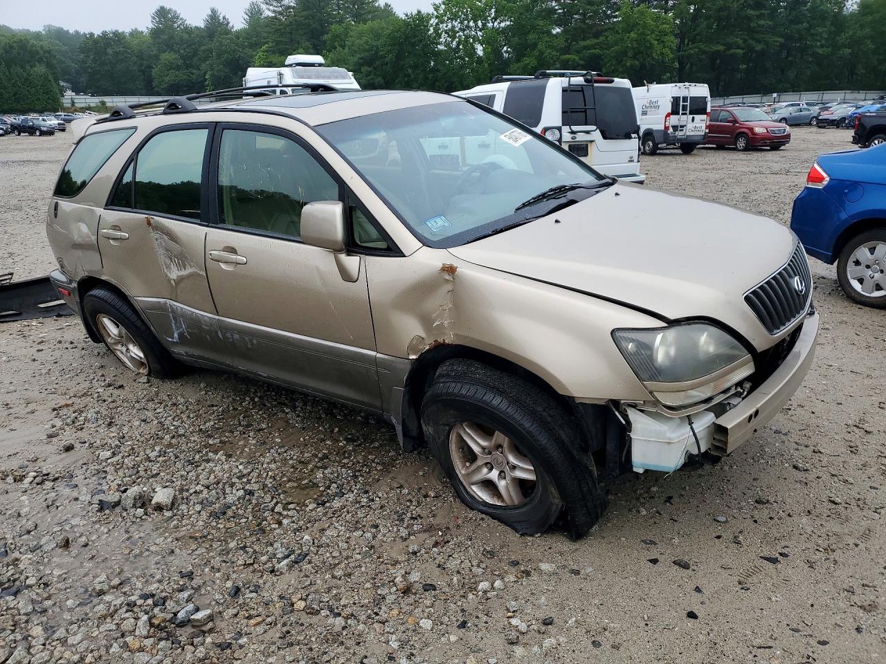 2000 Lexus Rx 300 Beige vin: JT6HF10U5Y0101564