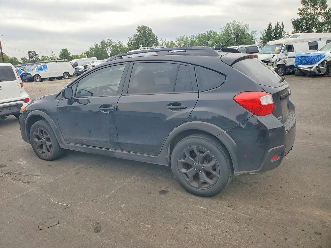 2014 Subaru Xv Crosstrek 2.0 Premium Черный vin: JF2GPAWC0E8250382
