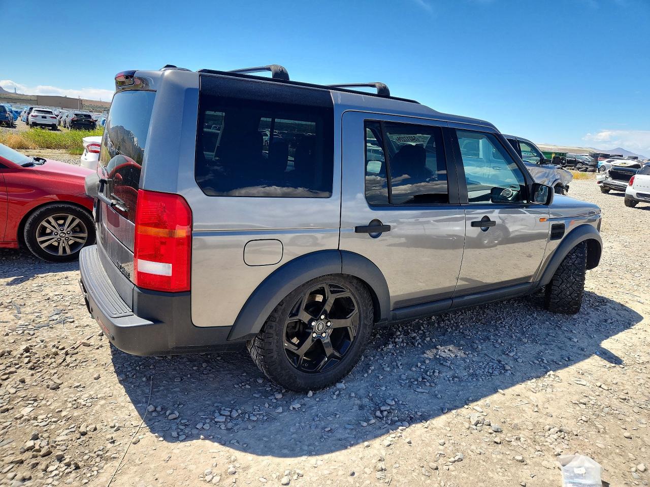 2007 Land Rover Lr3 Hse Gray vin: SALAG25447A429307
