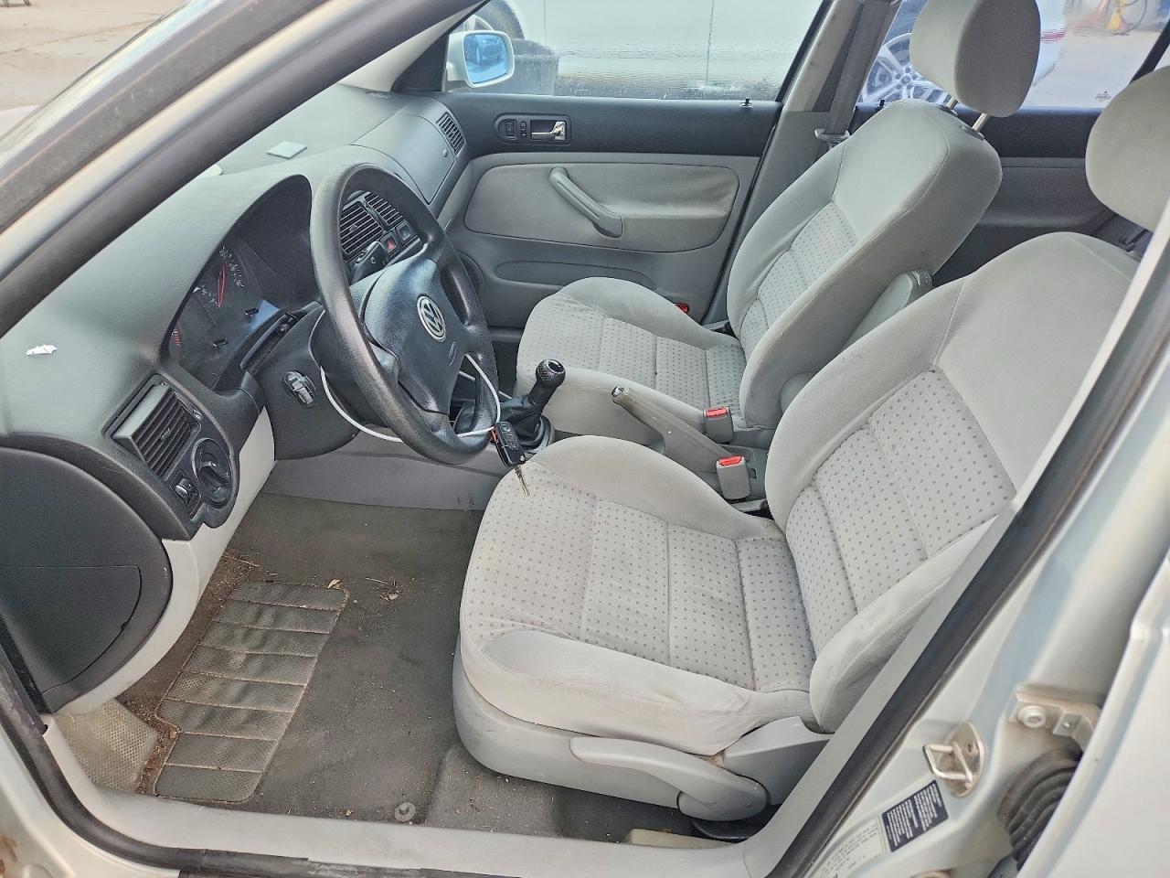 2000 Volkswagen Golf Gls Silver vin: WVWGA21J7YW537875