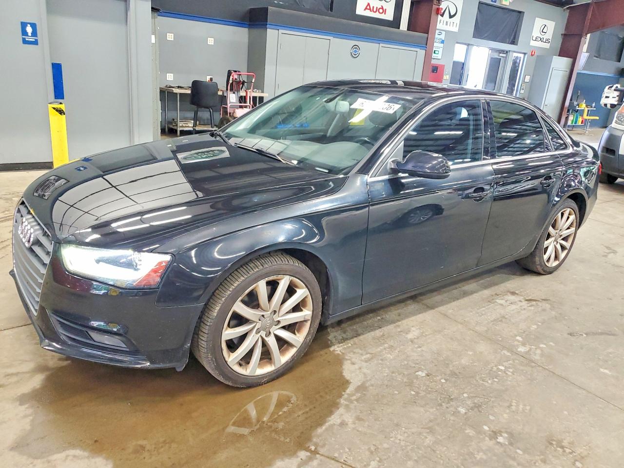 2013 Audi A4 Premium Plus Black vin: WAUHFAFL5DN045157