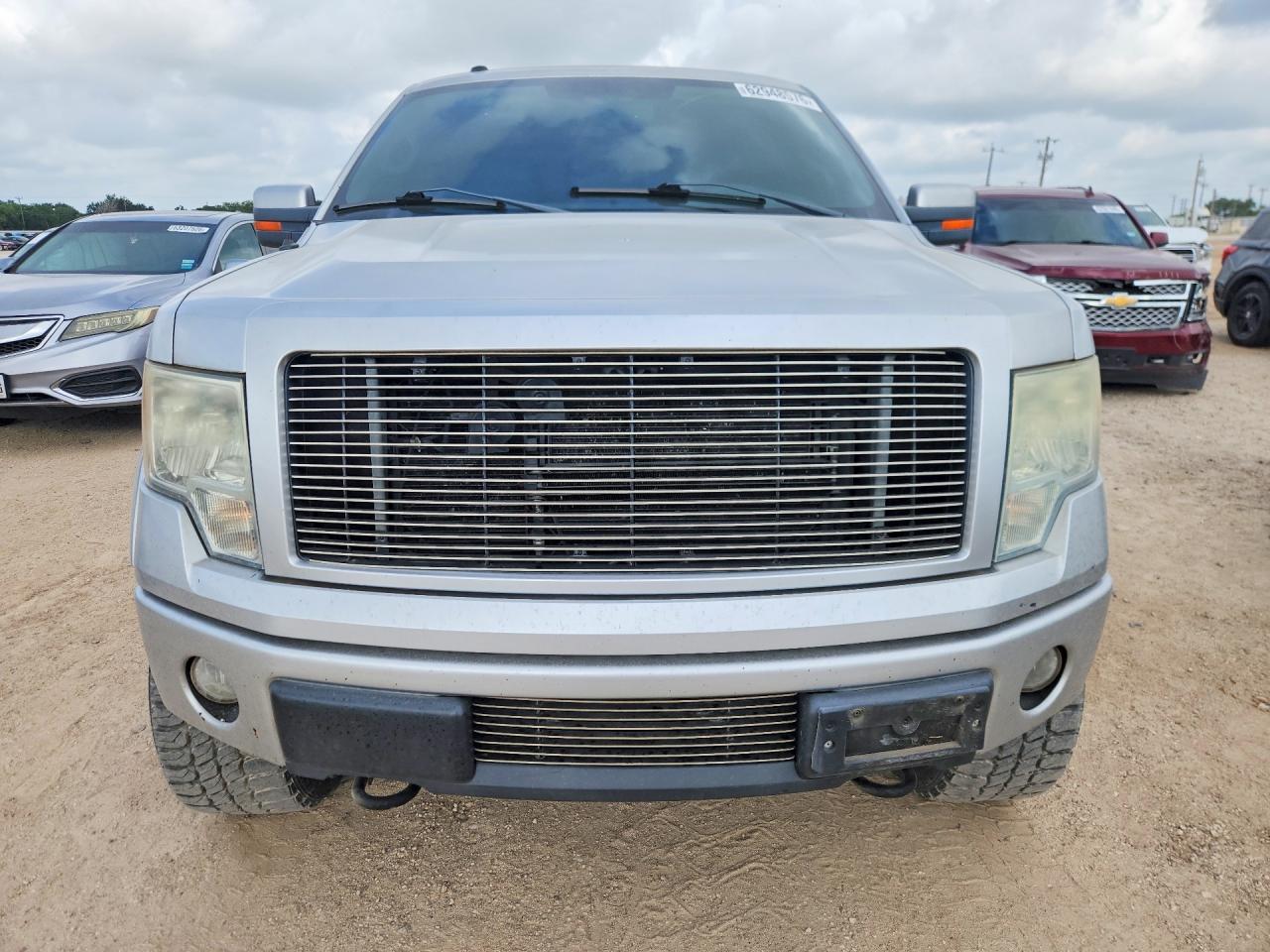 2010 Ford F150 Supercrew Silver vin: 1FTFW1EV6AFA39631