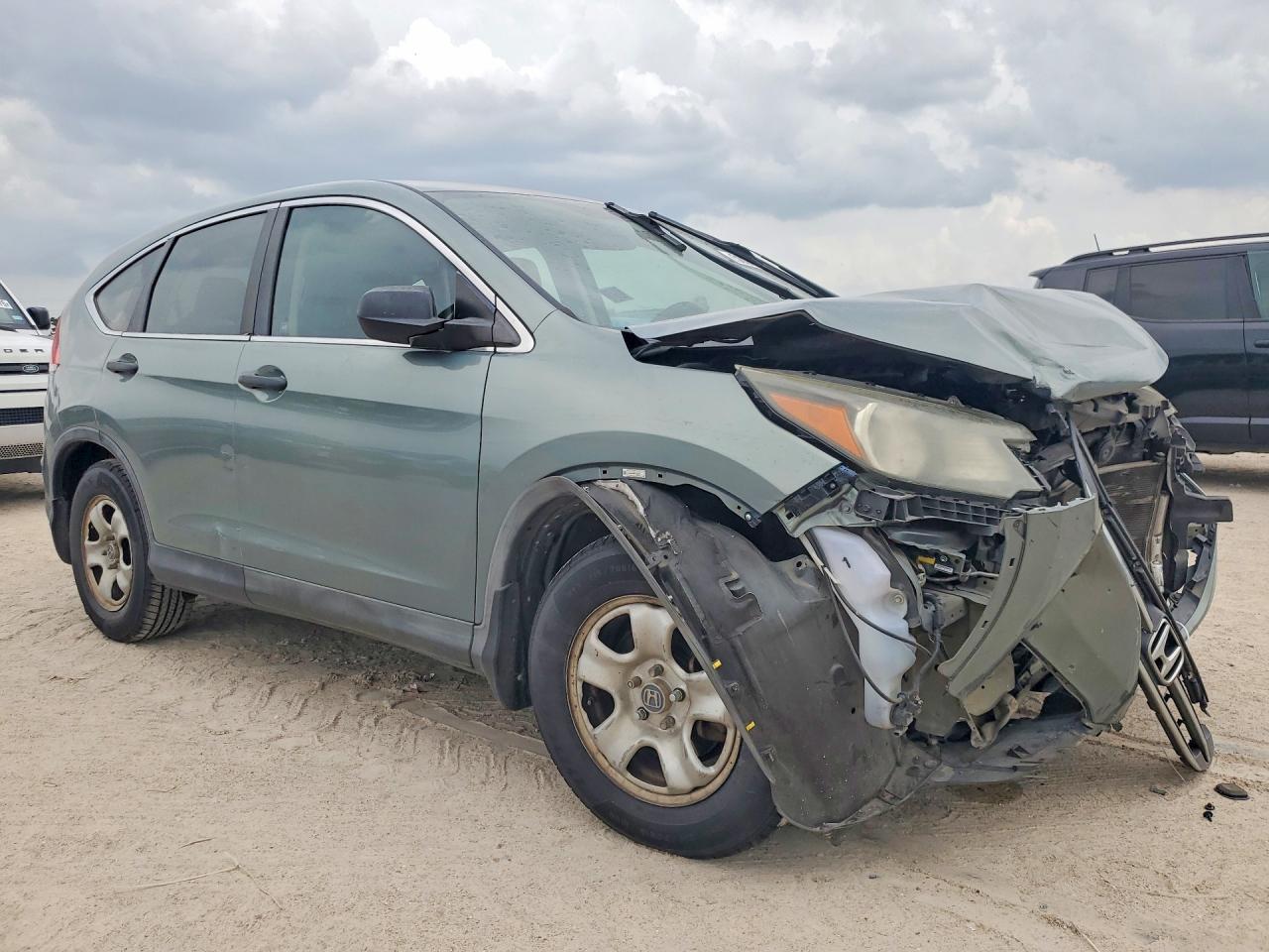 2012 Honda Cr-v Lx Green vin: 5J6RM3H36CL032167