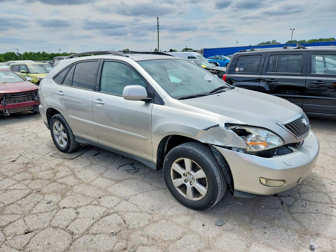 2008 Lexus Rx 350 Silver vin: 2T2HK31U78C059981