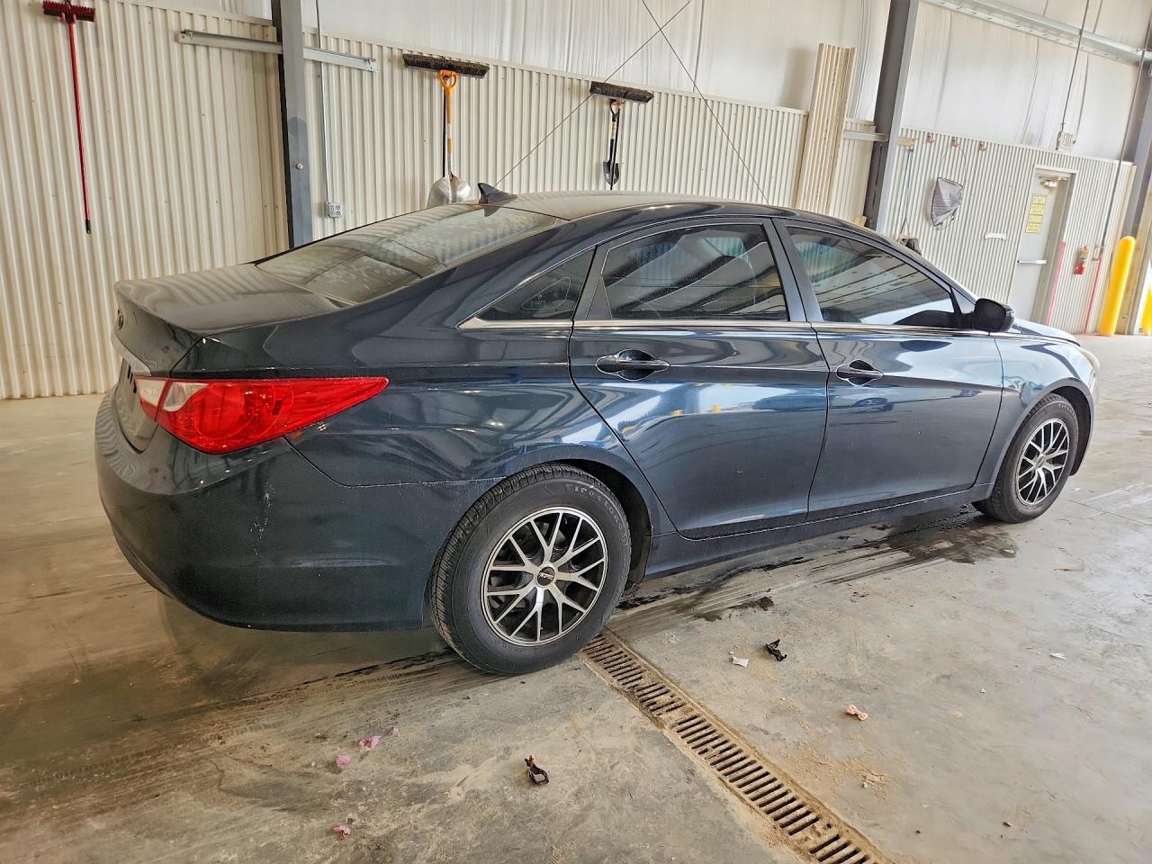 2011 Hyundai Sonata Gls Синий vin: 5NPEB4AC4BH013923