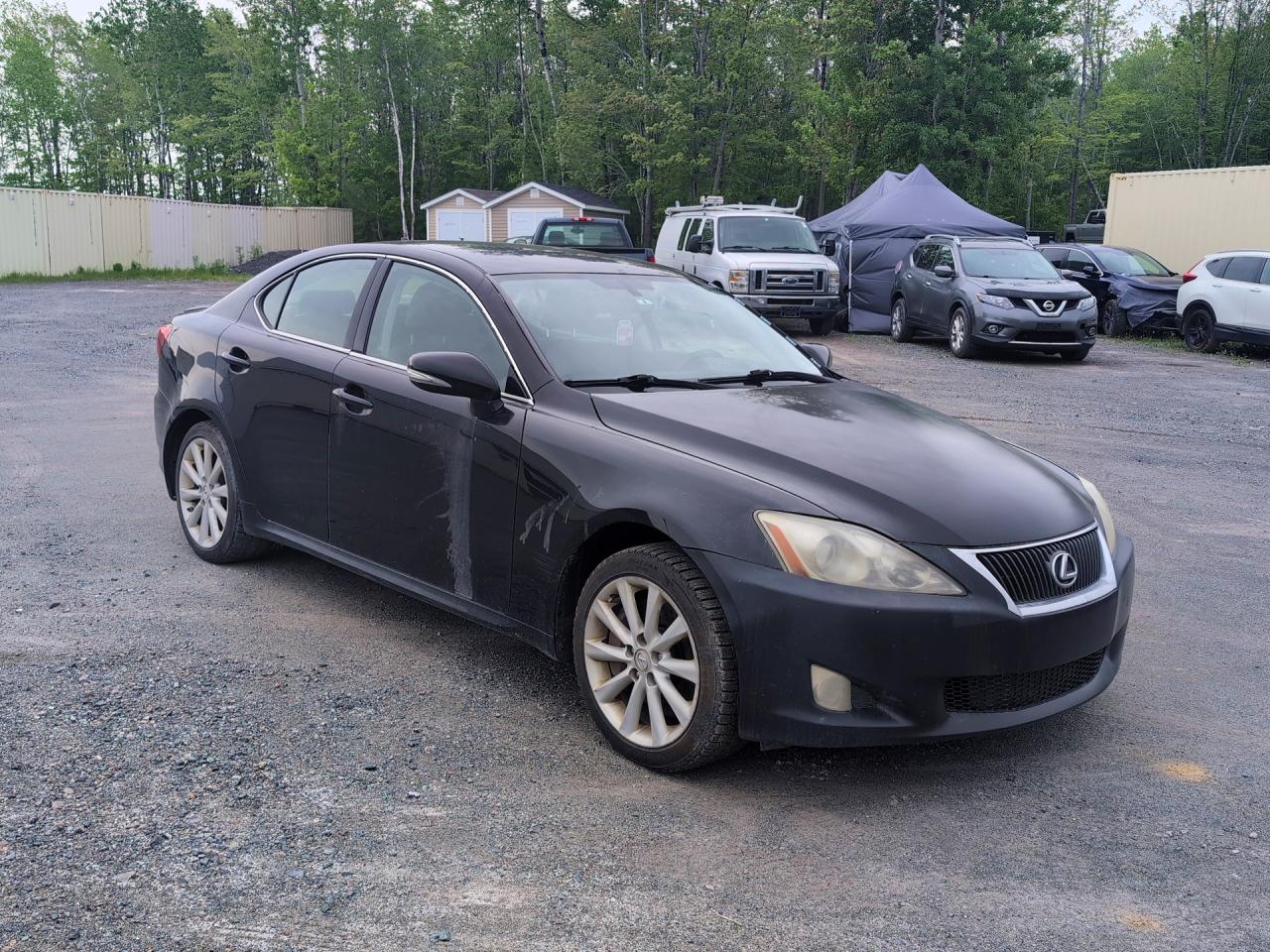 2009 Lexus Is 350 Black vin: JTHBE262295021834