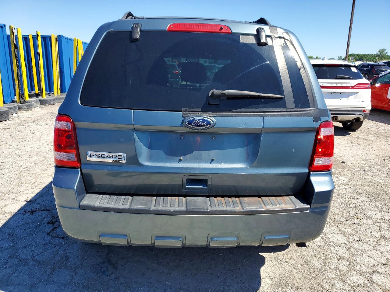 2012 Ford Escape Limited Blue vin: 1FMCU0E74CKB63360