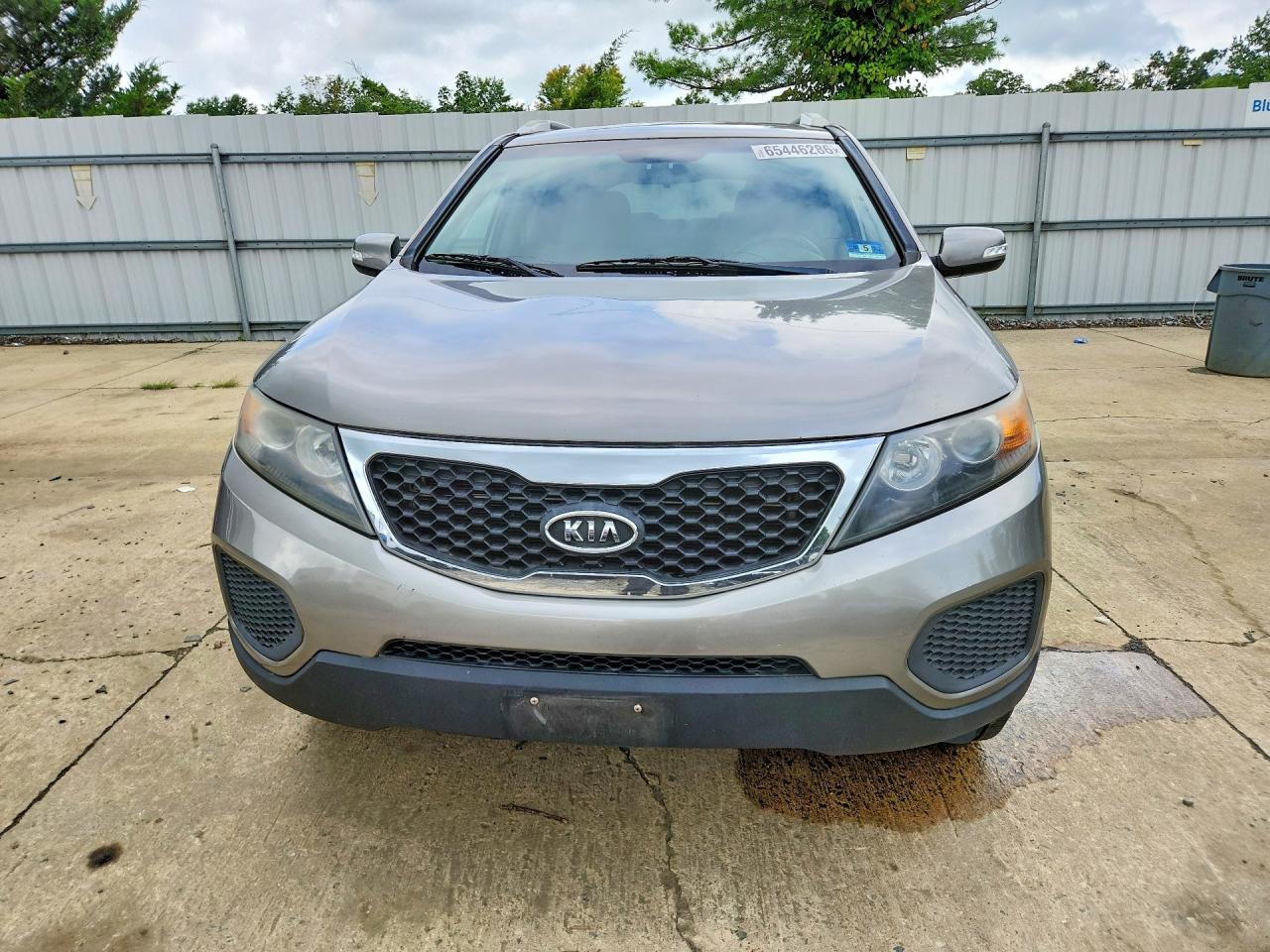 2013 Kia Sorento Lx Gray vin: 5XYKTDA25DG348772