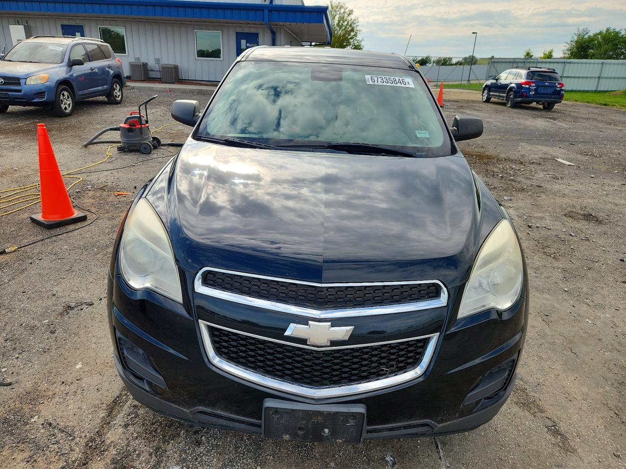 2015 Chevrolet Equinox Ls Black vin: 2GNALAEK3F1104031