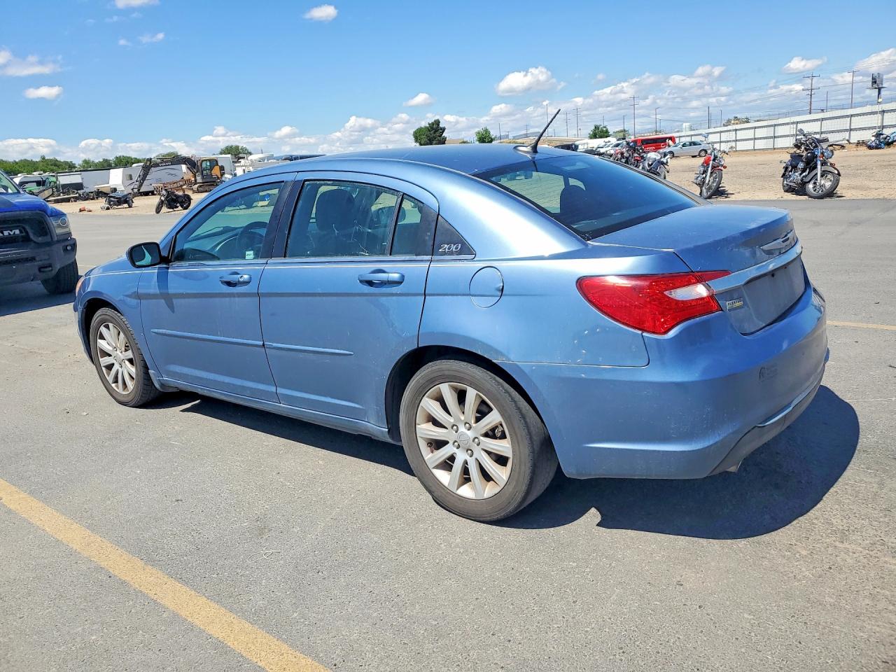2011 Chrysler 200 Touring Blue vin: 1C3BC1FG8BN553614