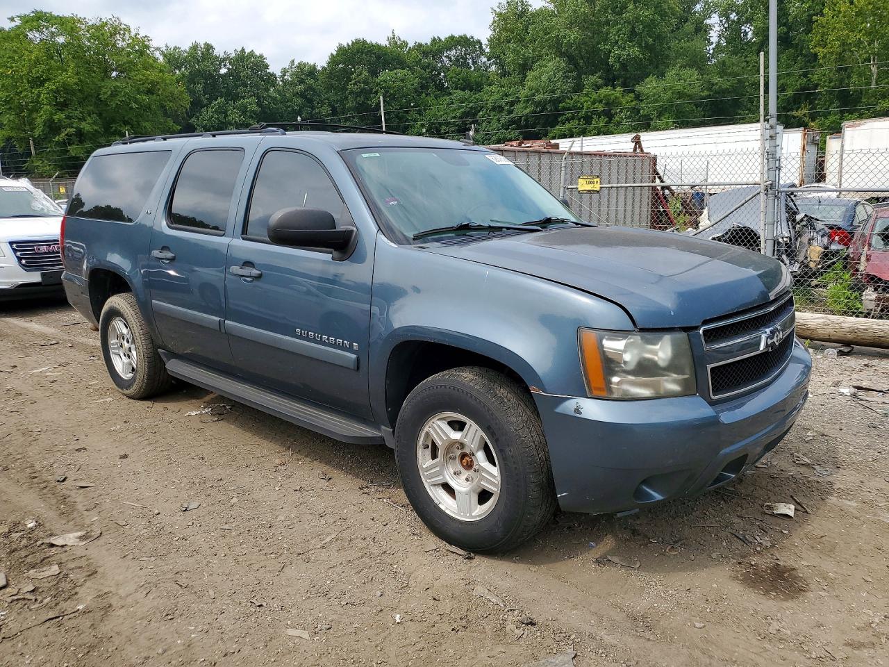 2008 Chevrolet Suburban K1500 Ls Blue vin: 1GNFK163X8J246000