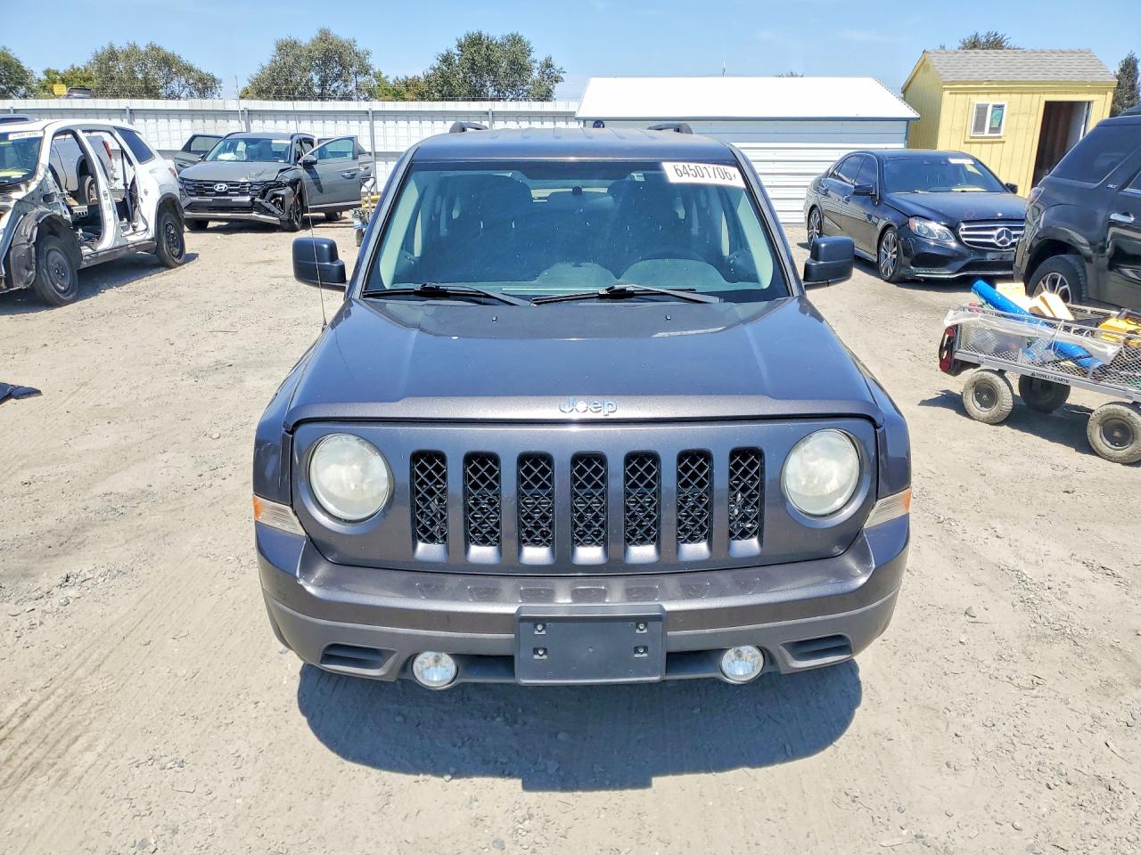 2014 Jeep Patriot Sport Gray vin: 1C4NJPBA5ED812444