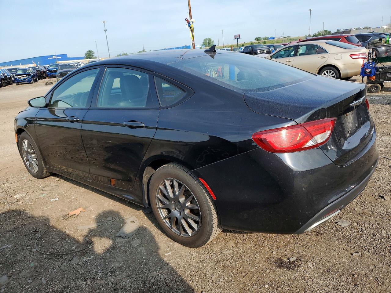 2015 Chrysler 200 S Black vin: 1C3CCCBG7FN678700