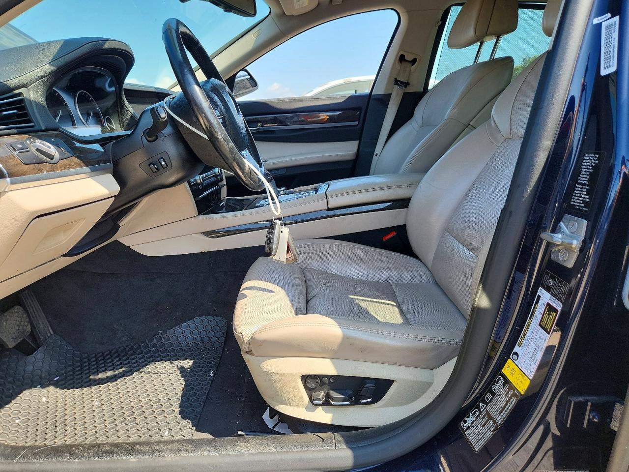 2012 Bmw 750 Lxi Синий vin: WBAKC8C54CC436680