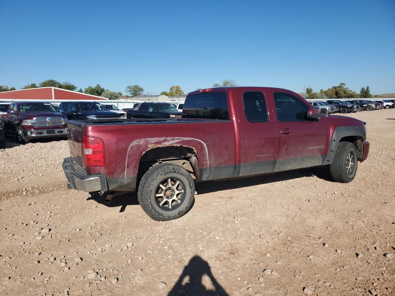 2013 Chevrolet Silverado K1500 Lt Maroon vin: 1GCRKSE71DZ358485