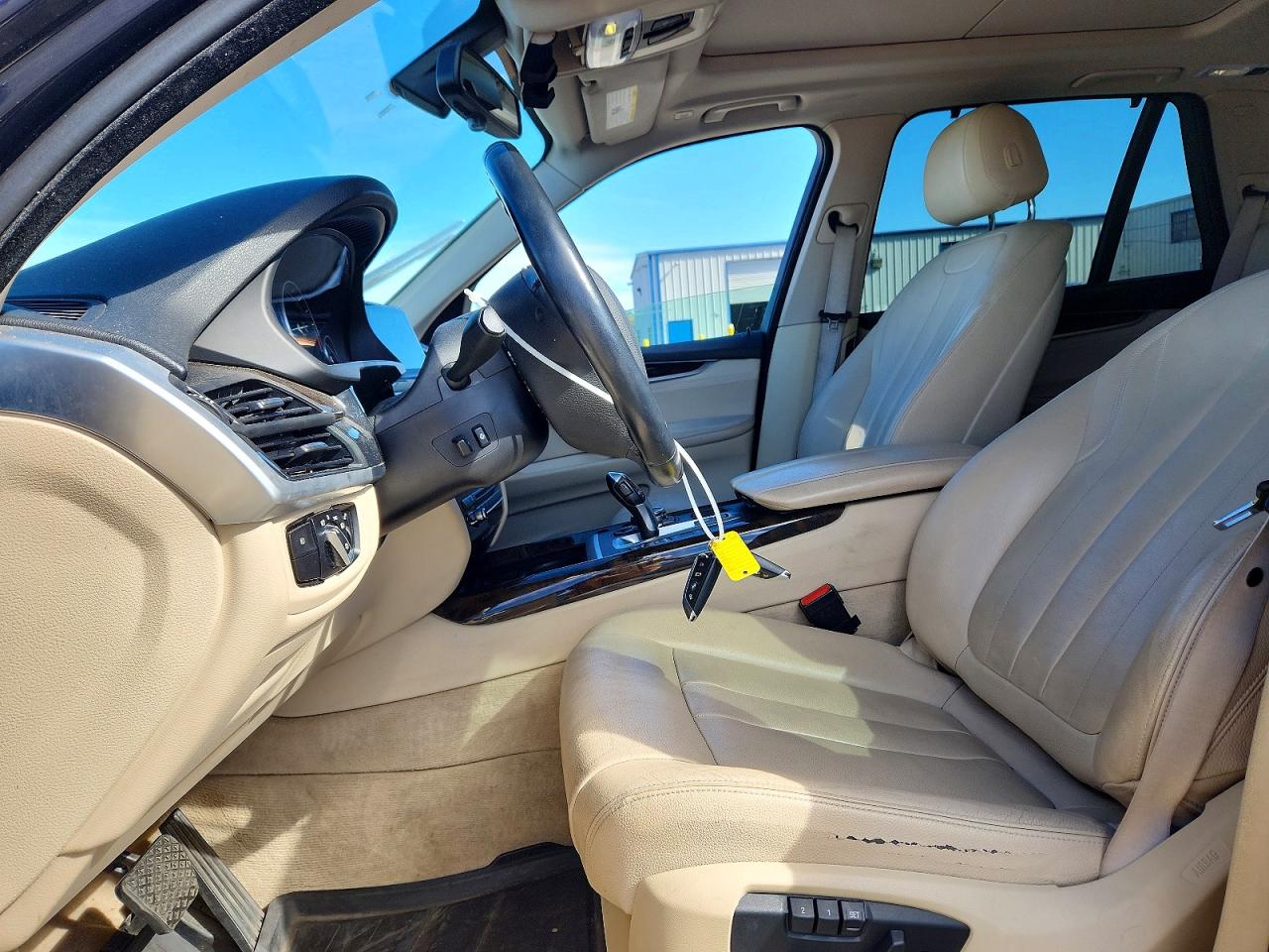 2015 Bmw X5 Xdrive35d Blue vin: 5UXKS4C58F0N07866