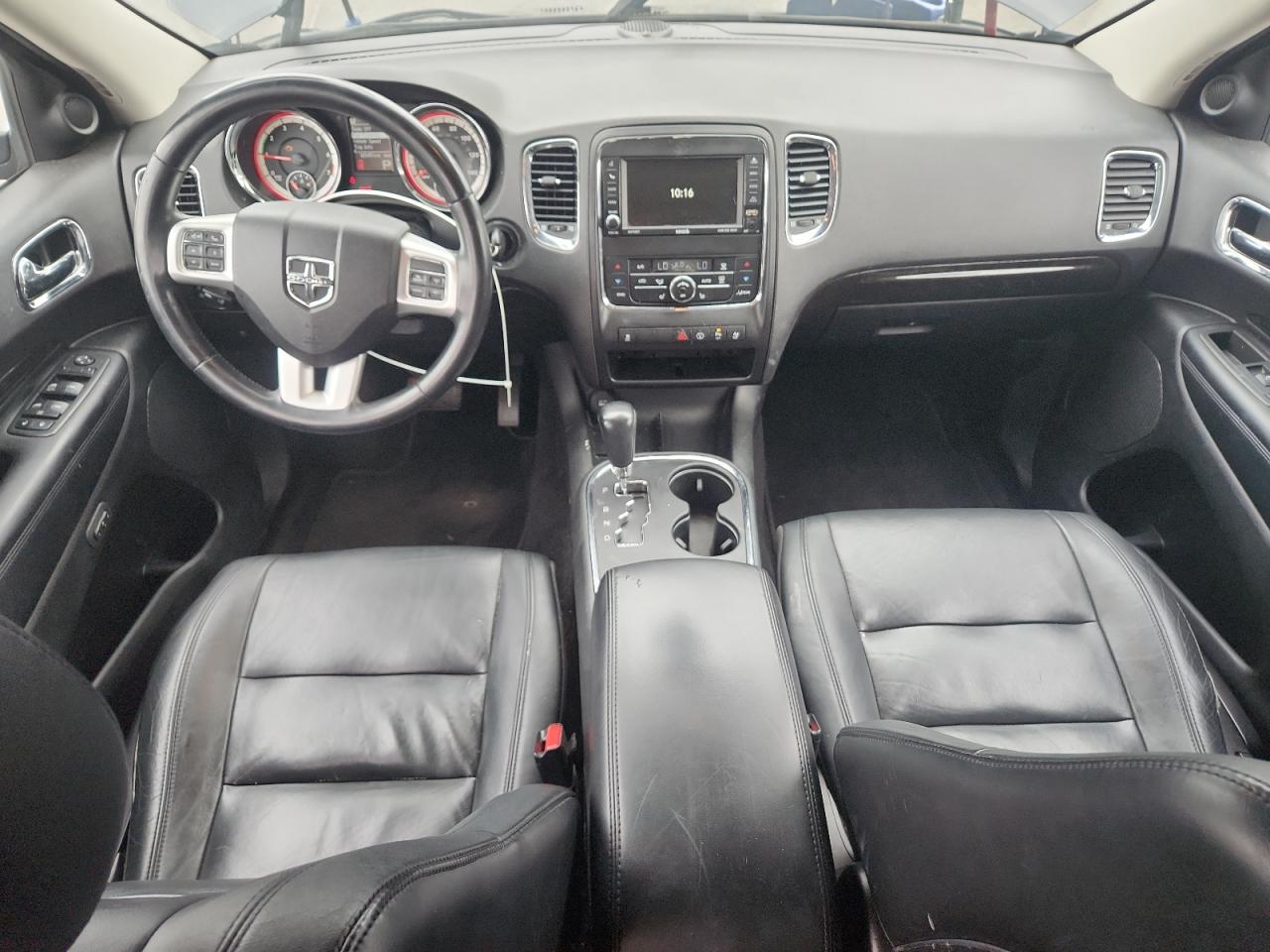 2013 Dodge Durango Crew Black vin: 1C4RDJDG2DC668668