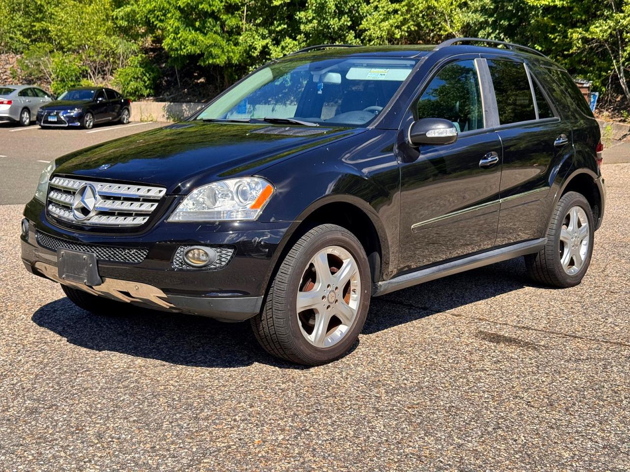 2008 Mercedes-benz Ml 350 Black vin: 4JGBB86E78A303279