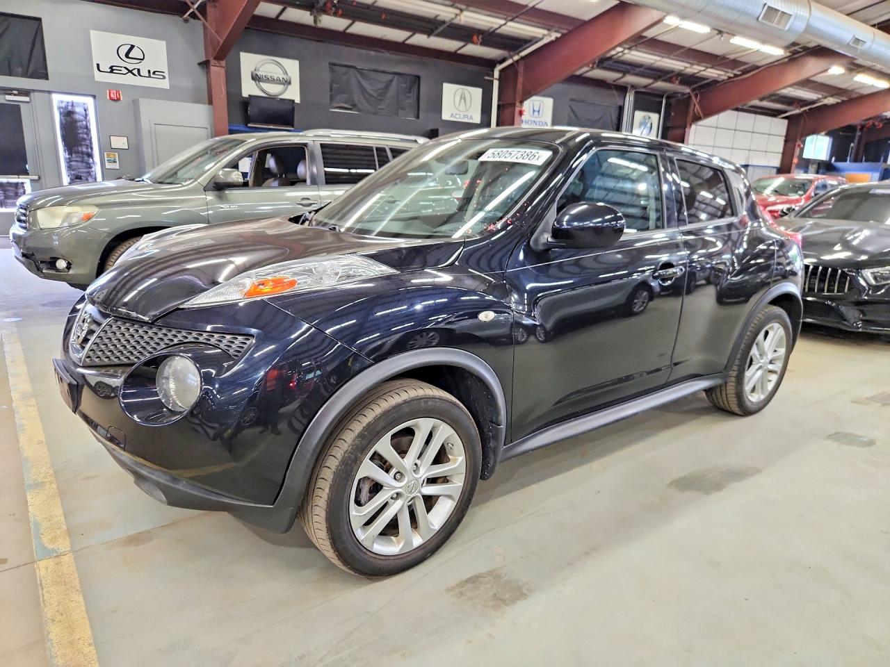 2014 Nissan Juke Sl Black vin: JN8AF5MVXET363972