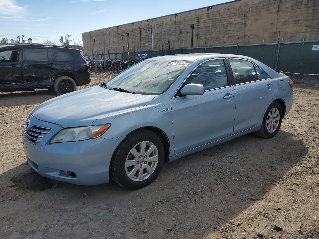 2008 Toyota Camry Hybrid Blue vin: 4T1BB46K88U046727