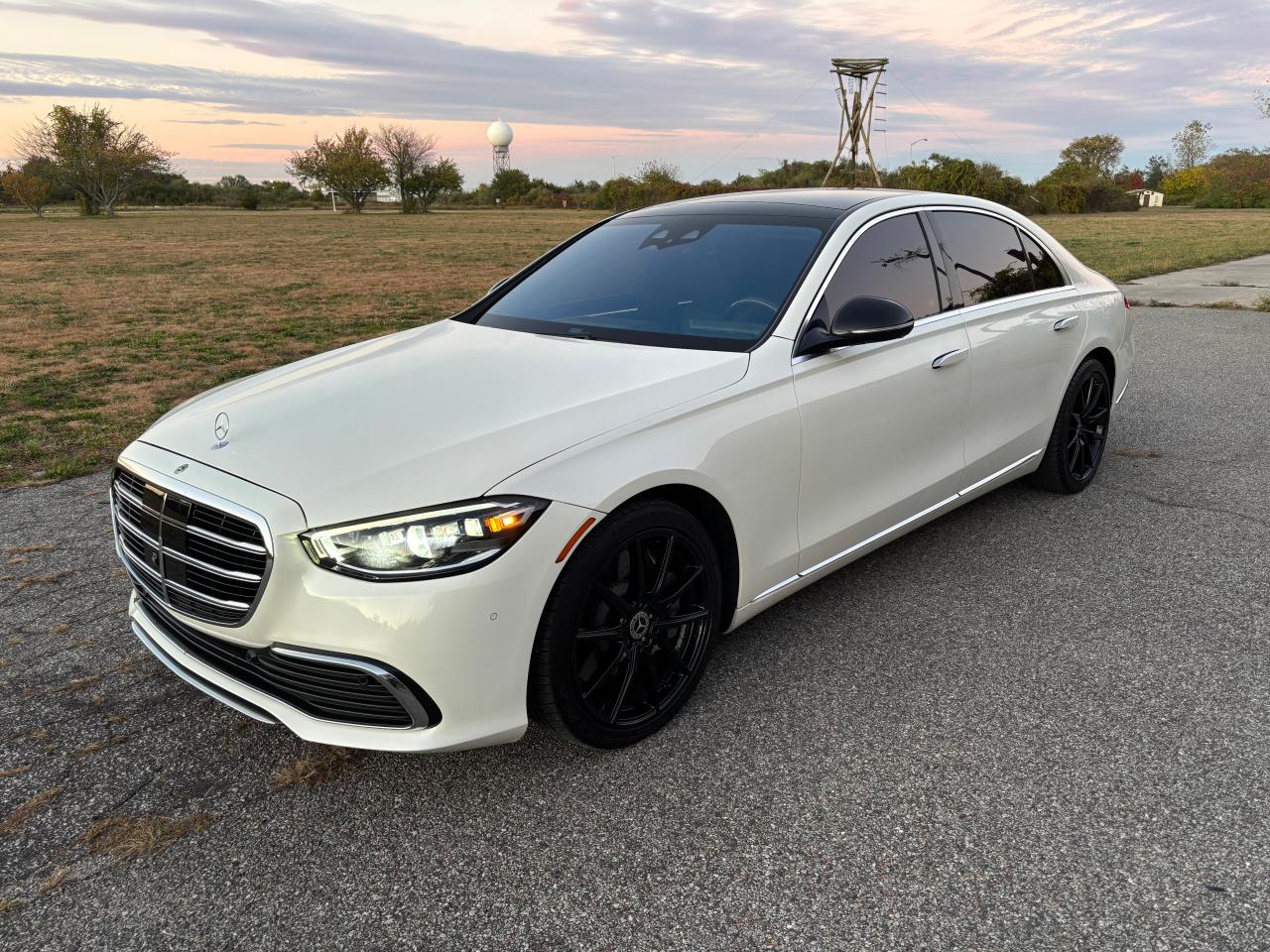 2021 Mercedes-benz S 580 4matic White vin: W1K6G7GB7MA016644