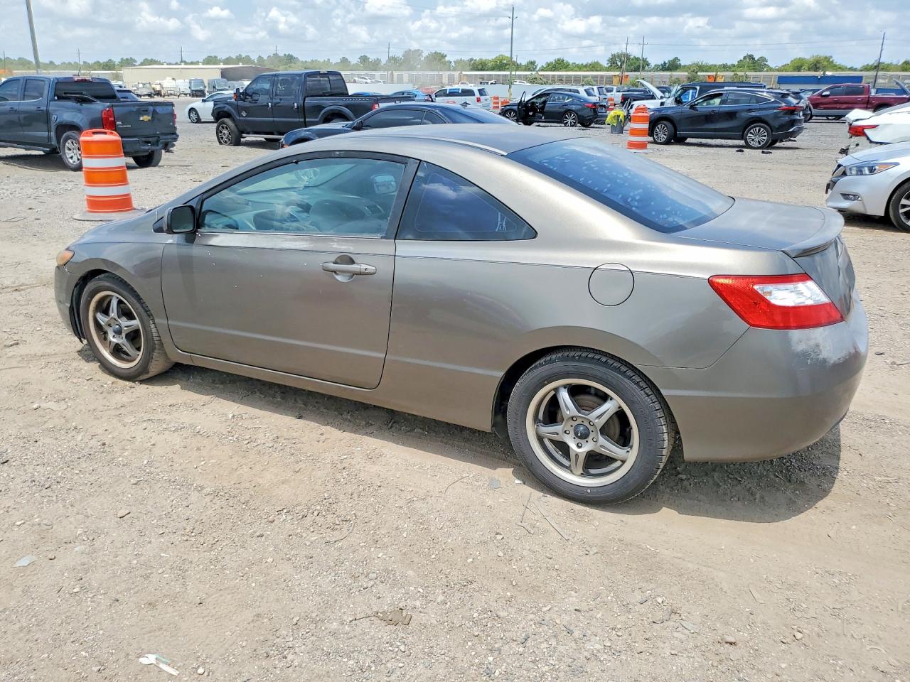 2007 Honda Civic Lx Brown vin: 2HGFG11627H509559