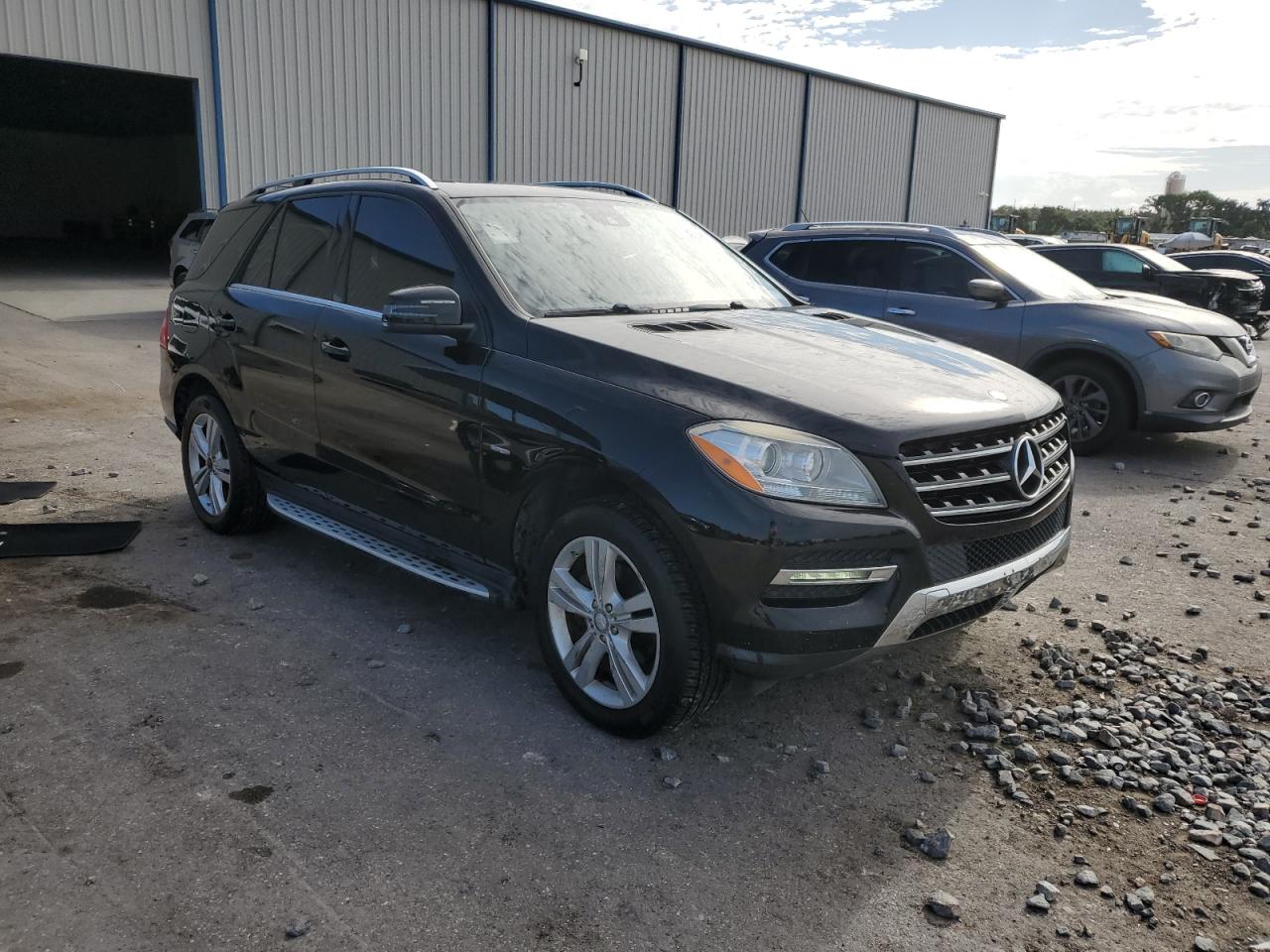 2012 Mercedes-benz Ml 350 4matic Black vin: 4JGDA5HB3CA023297
