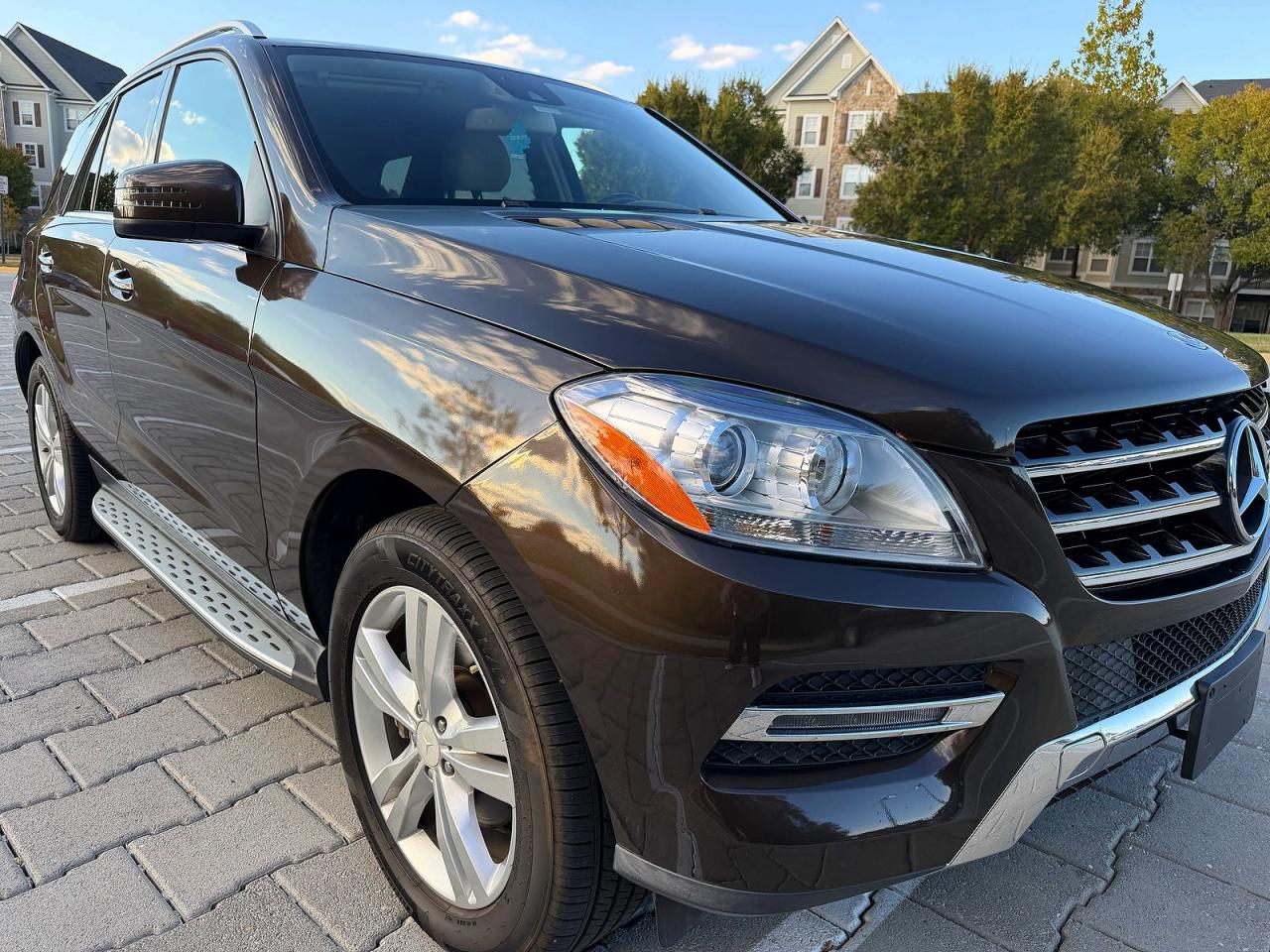 2012 Mercedes-benz Ml 350 4matic Brown vin: 4JGDA5HB2CA026708