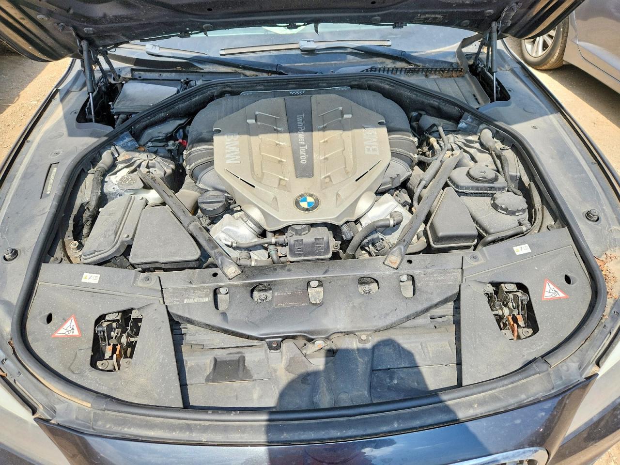 2011 Bmw 750 Lxi Gray vin: WBAKC8C52BC432657