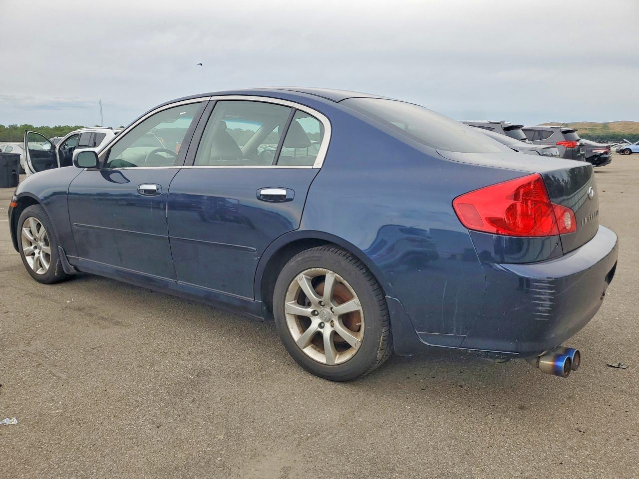 2006 Infiniti G35 X Blue vin: JNKCV51F86M608606